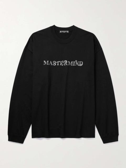 MASTERMIND WORLD + Tokyo Revengers Mikey Logo-Print Cotton-Jersey T-Shirt