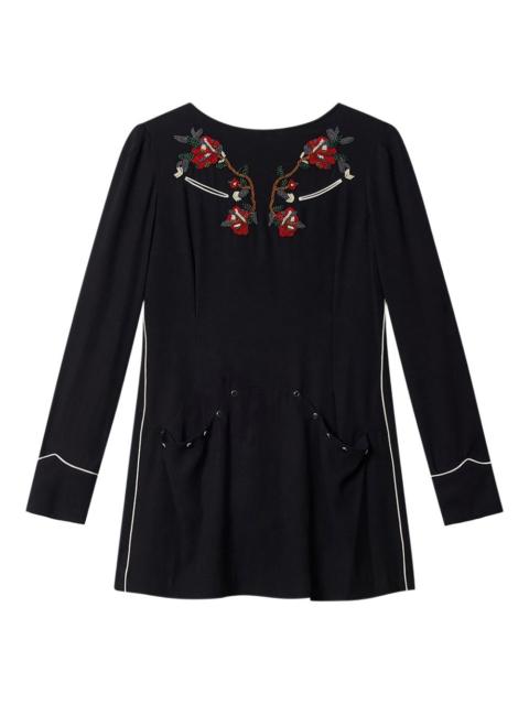 Isabel Marant Youma beaded mini dress