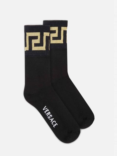 VERSACE GV Signature Jacquard Socks