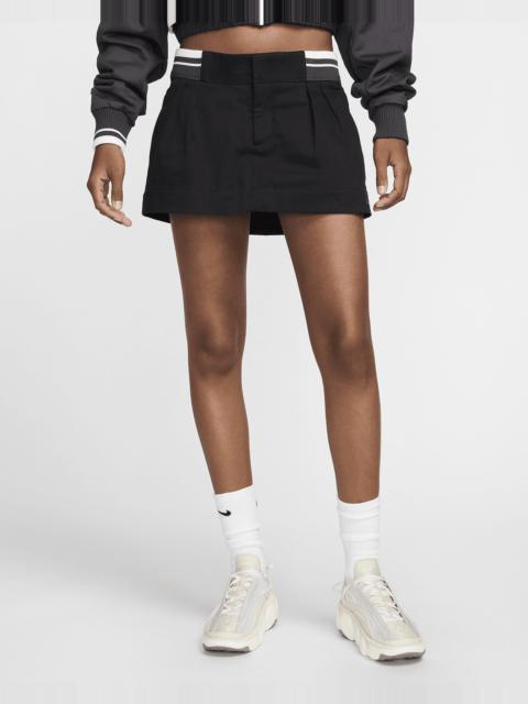 Women's Nike Sportswear Low-Rise Canvas Mini Skirt