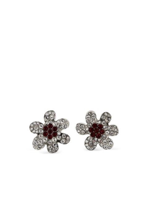 Marni flower-motif earrings