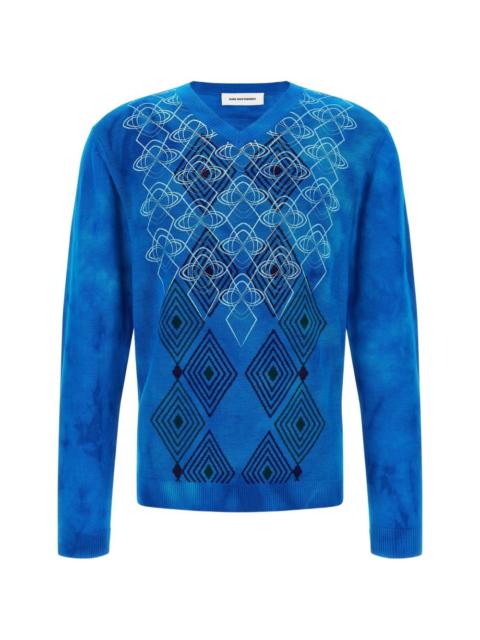 Kiko Kostadinov Hatha V-neck sweater