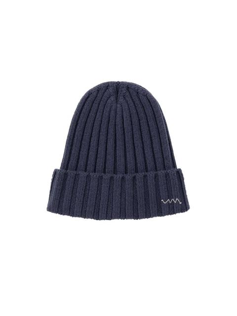visvim KNIT CAP COTTON NAVY