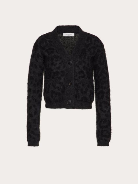 Valentino Mohair Wool Polyamide Cardigan