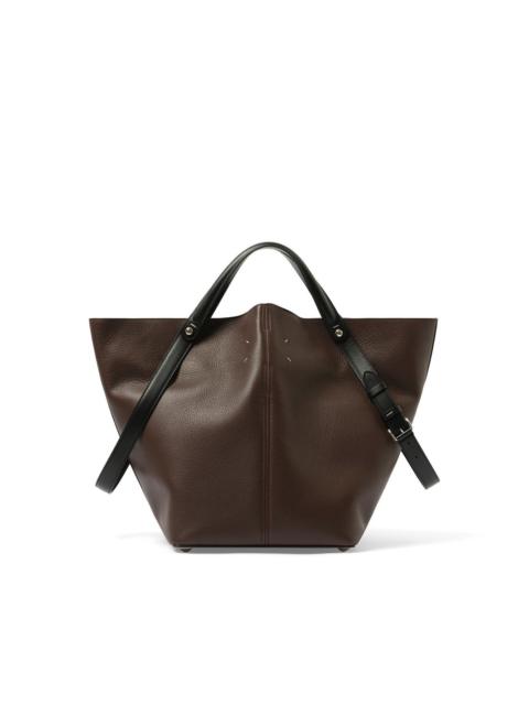 Maison Margiela Dress-Age Large Bag in Walnut/Black