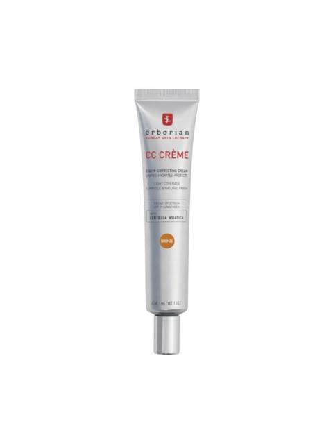 Erborian [3colors] Erborian CC Crème Color-correcting Cream Broad Spectrum SPF 25 Sunscreen With Centella Asi