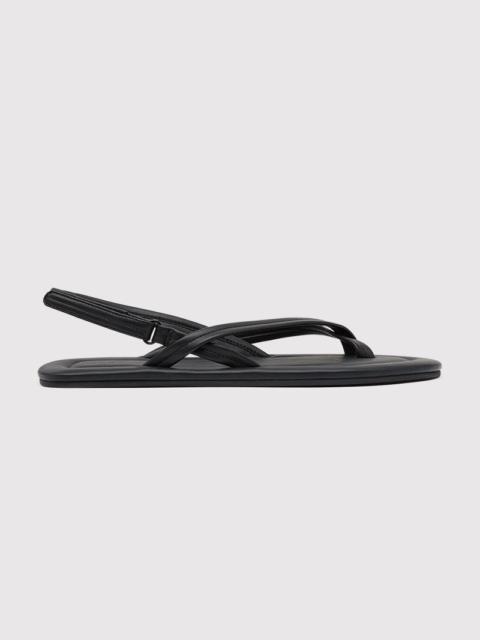 ST. AGNI Cross Detail Sandal - Black