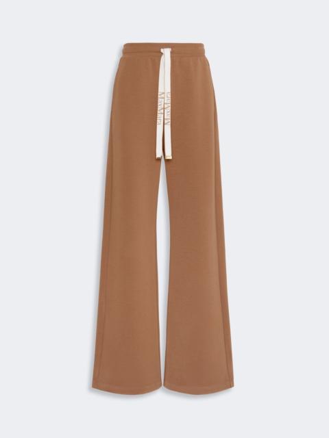 'S Max Mara BALI Wide double jersey trousers - CAMEL
