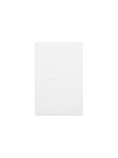 BALENCIAGA Face Towel in White