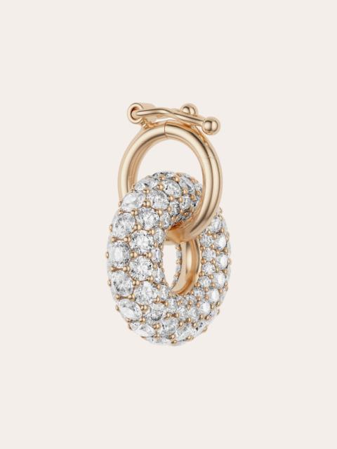 Spinelli Kilcollin Mini Nebula 18K Gold Diamond Pavé Pendant