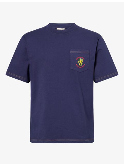 NICHOLAS DALEY Sound Clash Graphic-Print Cotton T-Shirt