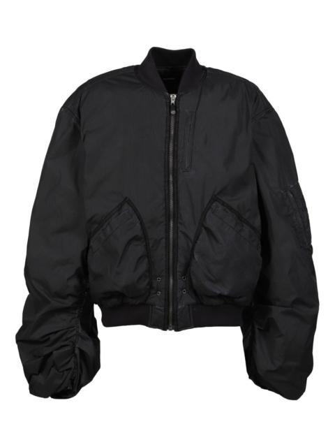 We11done gathered-effect bomber jacket