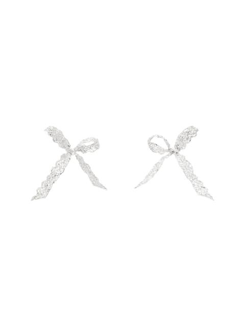 SHUSHU/TONG Lace Bowknot Earrings