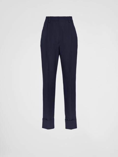 Prada Poplin pants