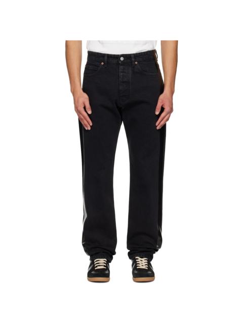 MM6 Maison Margiela Black 5 Pockets Jeans