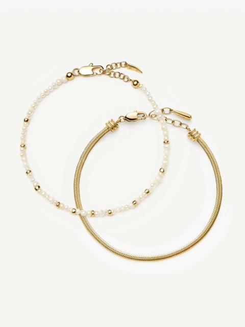 MISSOMA The Everyday Pearl Bracelet Set