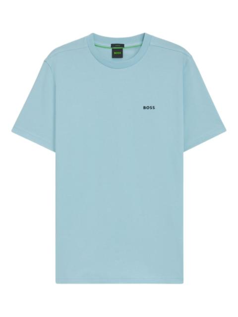 BOSS logo-detail crew-neck T-shirt