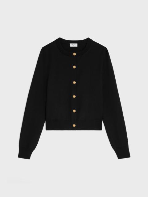 CELINE cardigan IN fine wool
