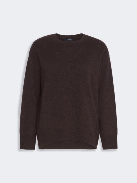 'S Max Mara CHICCA Brushed cashmere yarn sweater - BROWN