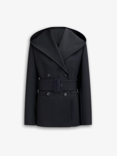 Alaïa TAILORED WOOL JACKET WITH HOOD