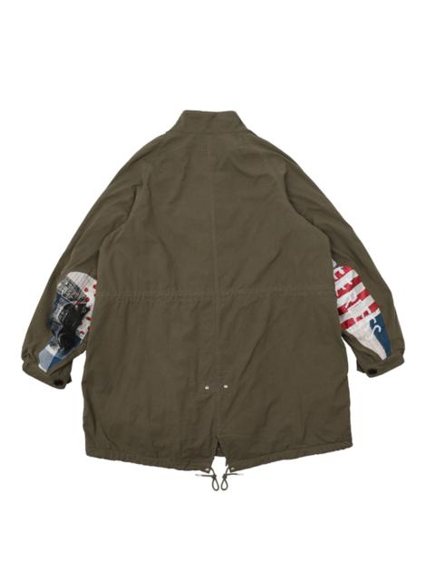 visvim SIX-FIVE FISHTAIL PARKA COLLAGE OLIVE