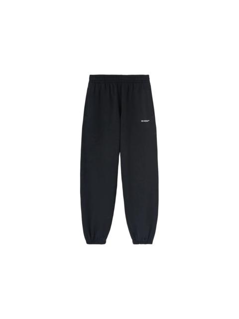 Off-White OFF-WHITE Wave Outl Diagonal Slim Sweatpant Black/White