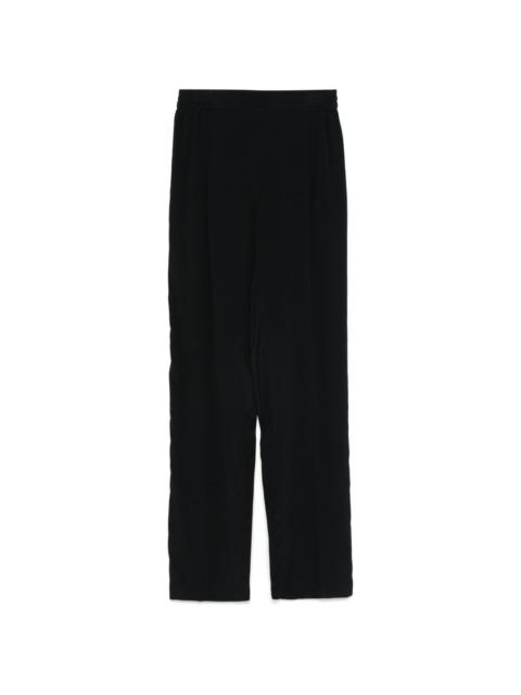 N°21 pipe-trim detailed trousers