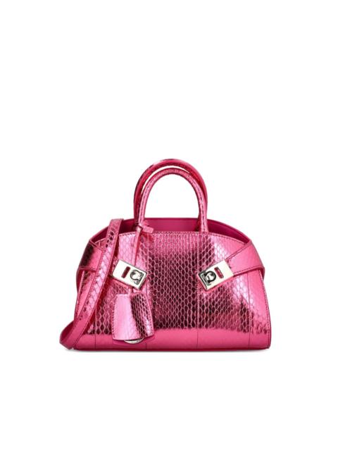 decorative buckles hug mini backpack