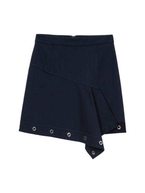 3.1 Phillip Lim deconstructed cotton asymmetric skirt