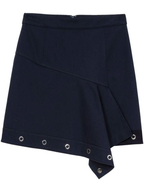 3.1 Phillip Lim deconstructed cotton asymmetric skirt