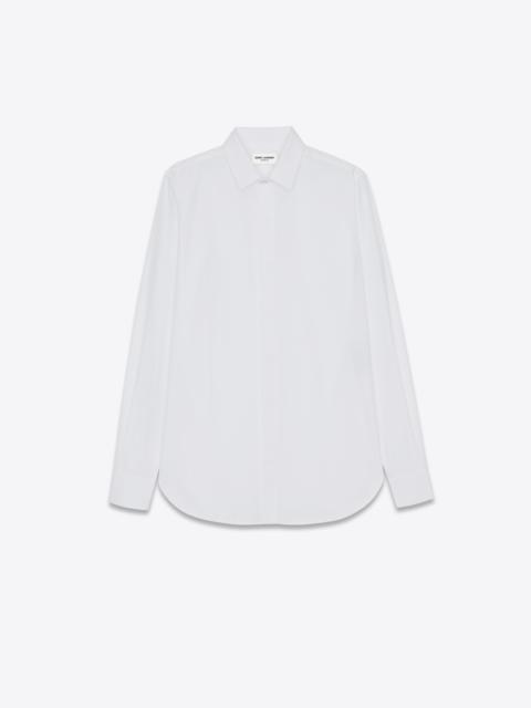 SAINT LAURENT shirt in cotton poplin
