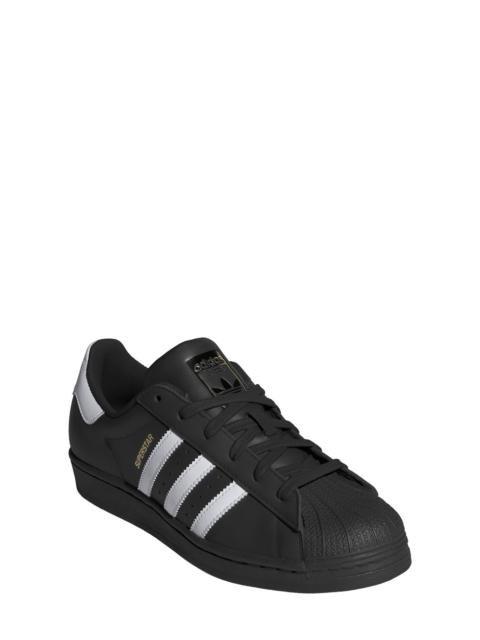 adidas Superstar Sneaker in Black/White/Black at Nordstrom