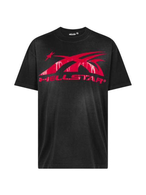 HELLSTAR Sport Logo Gel T-shirt Black "Red"