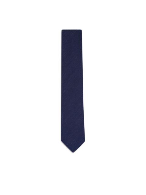 Canali pointed textured tie