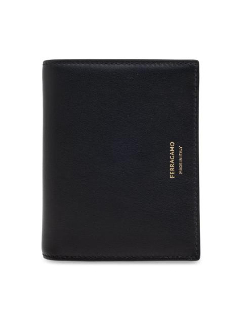 FERRAGAMO Black Tote Mini Charm Coin Pouch | REVERSIBLE