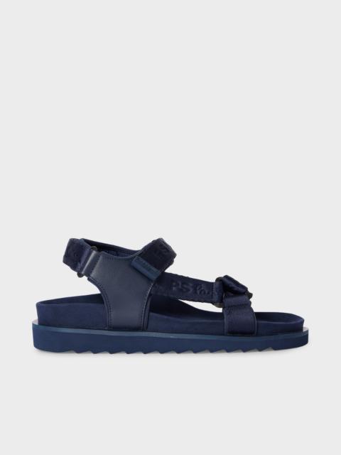 Paul Smith Navy 'Dorado' Tape Sandals