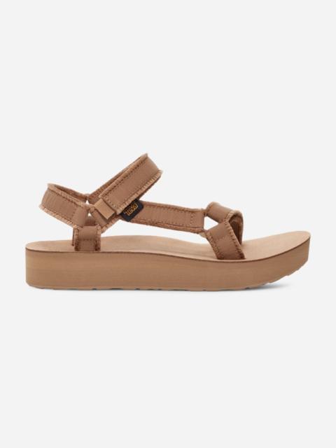 Teva Women's Midform Universal Canvas Sandal in Green