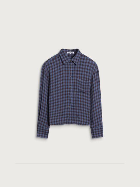 GOOD AMERICAN Good American Crinkle Easy Shirt