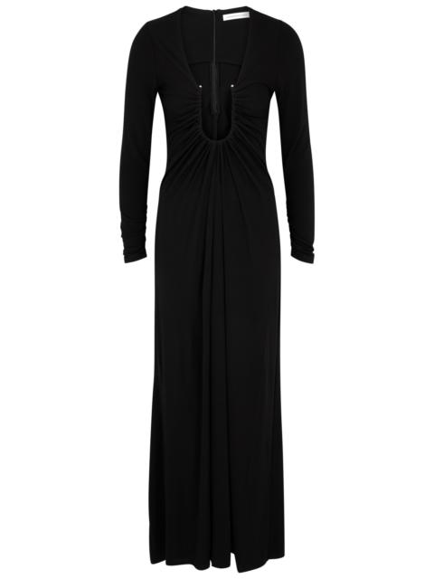 CHRISTOPHER ESBER Arched Palm jersey maxi dress | REVERSIBLE