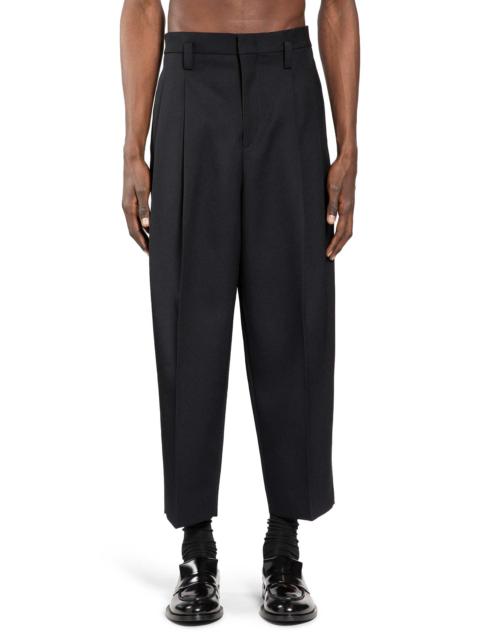 Jil Sander Wool Gabardine Tapered Trousers
