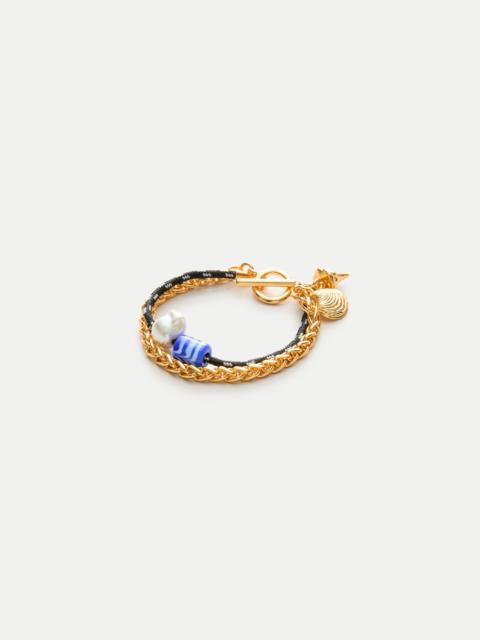 J.CREW Beaded cord bracelet