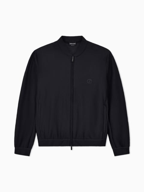 GIORGIO ARMANI ZIP-UP SWEATSHIRTS