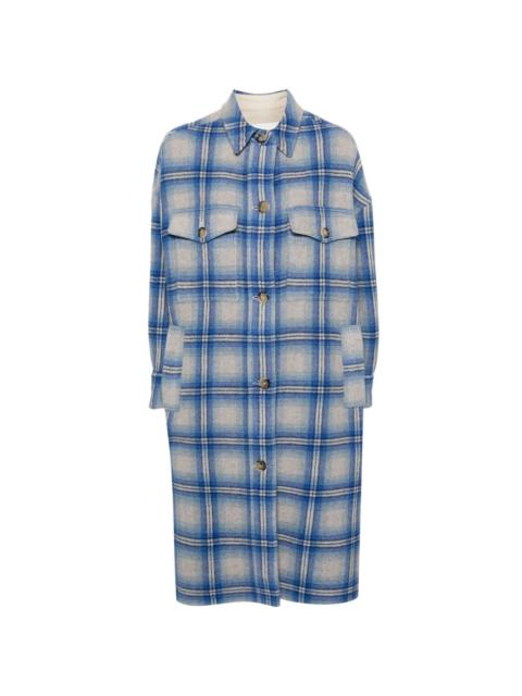 Fontizi checked coat