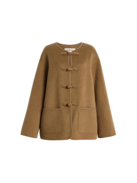 RÓHE Marie Wool Jacket brown