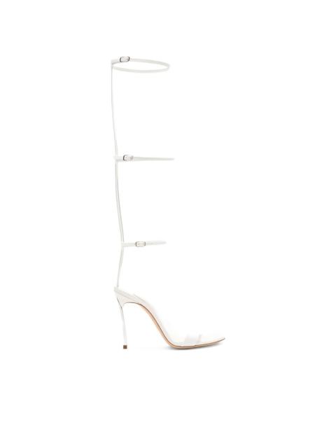 CASADEI 100mm strapped heel sandals