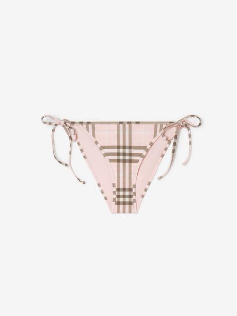 Burberry Check Bikini Briefs