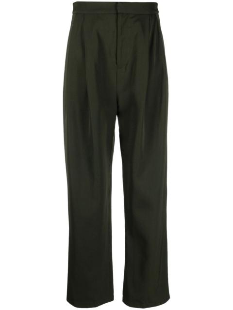 Sara Lanzi pleated high-rise trousers