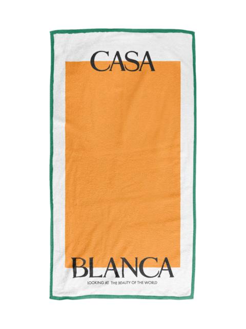 CASABLANCA Casa Orange Towel