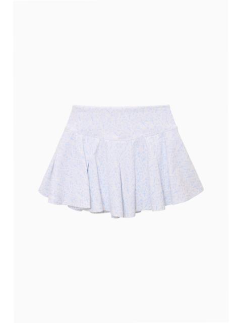 LoveShackFancy Hasna Tennis Print Active Skort