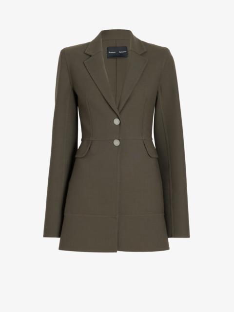 Proenza Schouler Maera Jacket in Bi-Stretch Double Wool